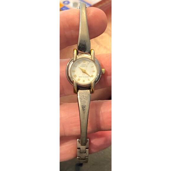 Women's 20mm Two Tone Anne Klein Watch, WR 30M - Picture 1 of 4